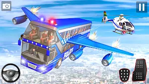 US Police Flying Prison Bus Criminal Transport Screenshot 0