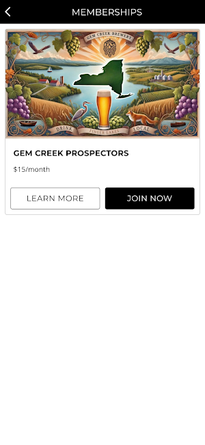Gem Creek Brewing Co Screenshot 1
