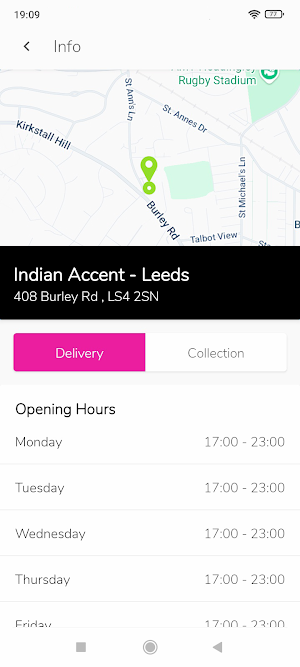Indian Accent - Leeds Screenshot 1