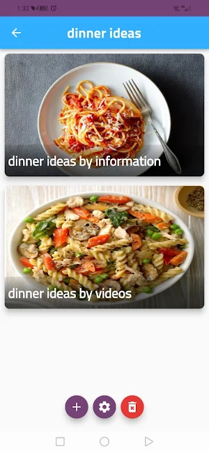 dinner ideas & recipes Screenshot 2