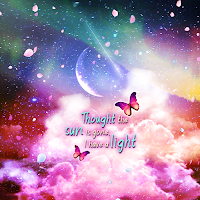 Dawnt Moon Sky - Wallpaper