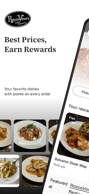 RoccoVino's Italian Restaurant Screenshot 0