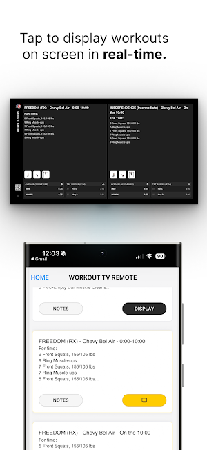 btwb: Workout TV Screenshot 0
