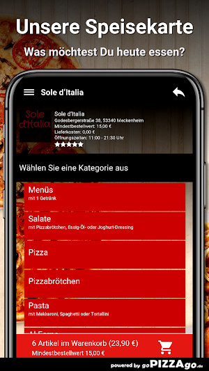 Sole d'Italia App Screenshot 3