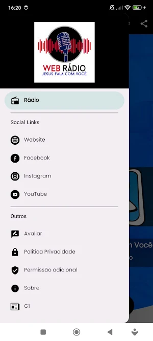 Rádio Jesus Fala com Você Screenshot 1