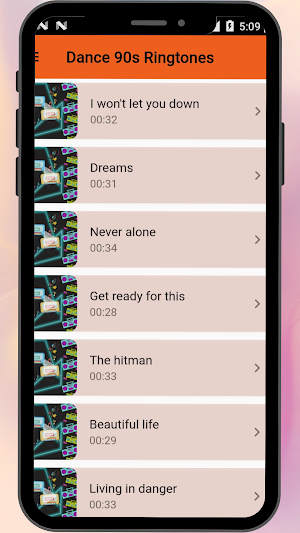 Dance 90s Ringtones Screenshot 2