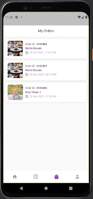 Deliveryman App Screenshot 2