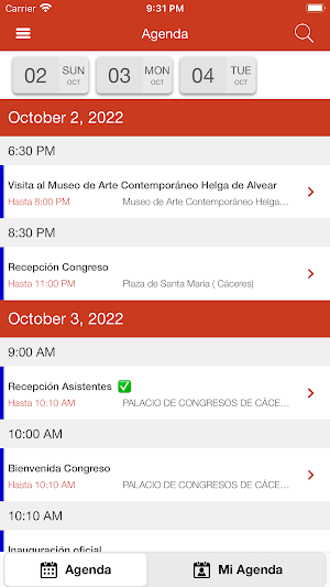 XXV Congreso EF 2022 Screenshot 2