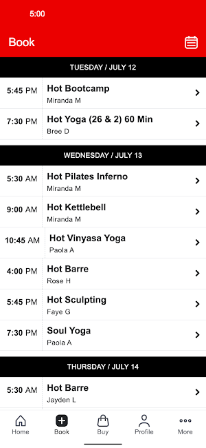 Hot Yoga Studio - McAllen Screenshot 1