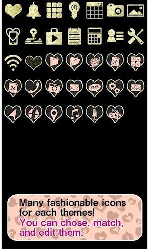 Chic Wallpaper Leopard Heart Screenshot 3