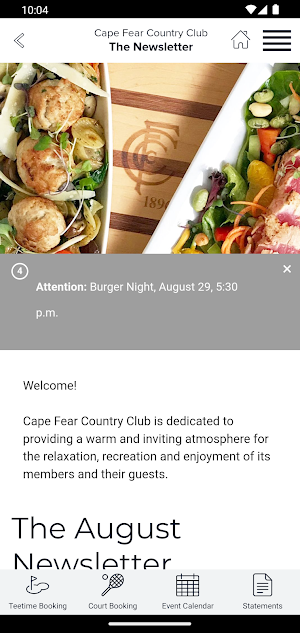 Cape Fear Country Club Screenshot 2