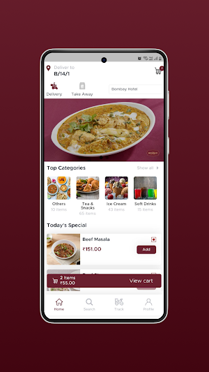 Bombay Restaurant Screenshot 2