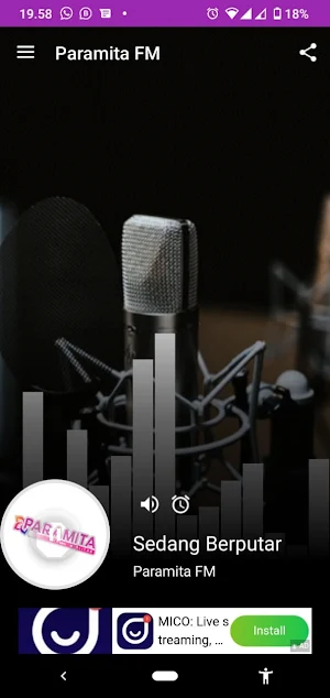 Paramita FM Screenshot 1