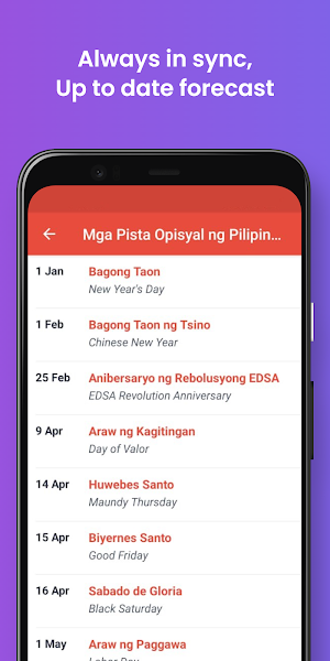 Philippines Holidays 2023 Screenshot 2