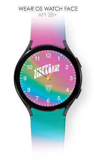 MSFTSrep Wavy Rainbow Face Screenshot 1