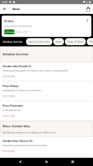 La Fontana Kriens Screenshot 1