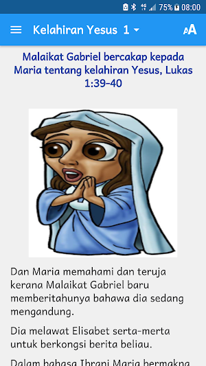 Bibleview - Kelahiran Yesus Screenshot 3