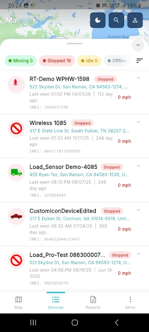 MatrackGPS 2.0 Screenshot 2