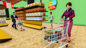 Pretend Supermarket 3D: Shopping Simulator Screenshot 2