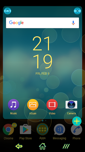 abstraction | Xperia™ Theme Screenshot 1