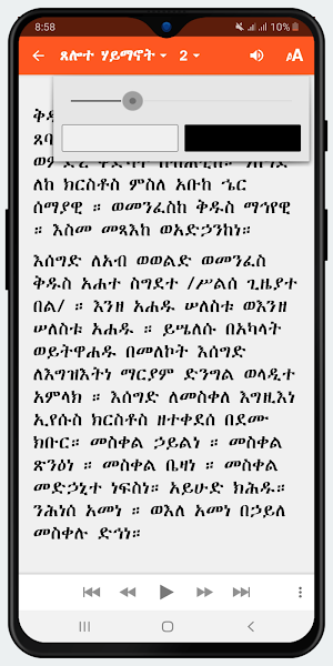 Abinet አብነት ዘኦርቶዶክስ Lite Screenshot 0
