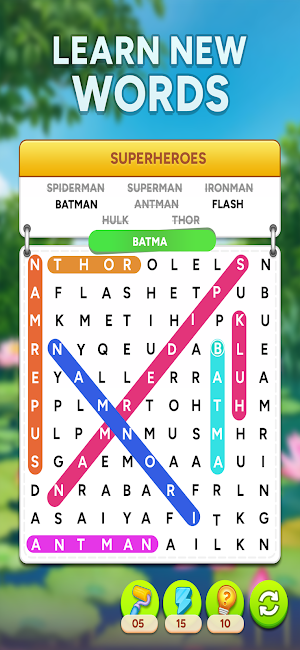 Word Search Bloom Screenshot 2