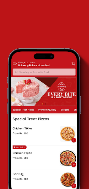 Bakeway Sweets & Bakers Screenshot 2