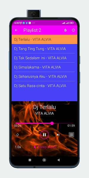 Dj Waktu ku Kecil - Vita alvia Screenshot 3