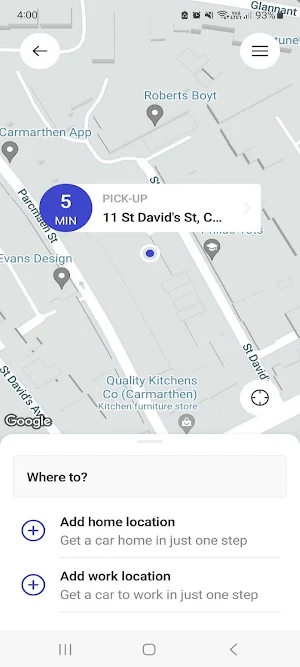 Bluewave Taxis Screenshot 1