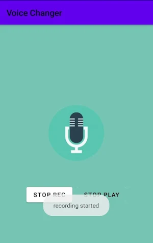 Voice Changer Screenshot 1