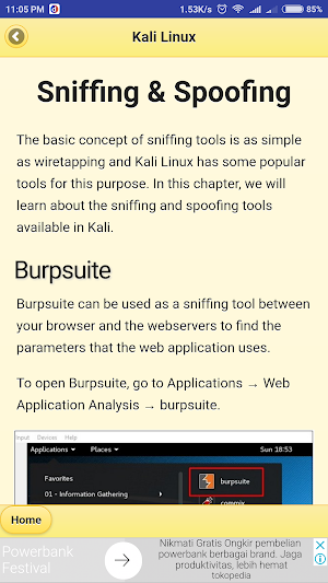 Kali Linux Tutorial Screenshot 0