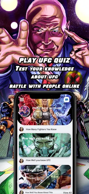 TAP-THAT! UFC Quiz Game Trivia Screenshot 1