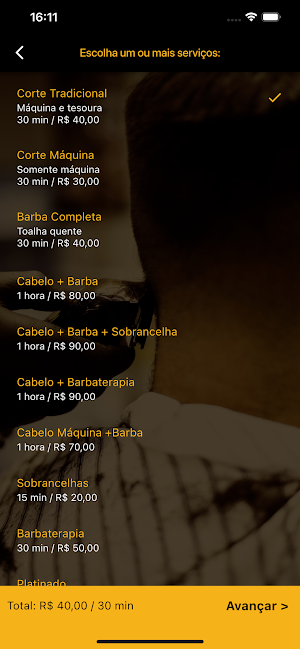 Barbearia Gold Screenshot 2