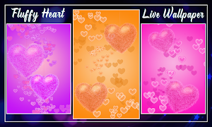 Fluffy Hearts Live Wallpaper Screenshot 0