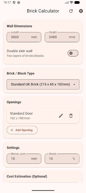 Brick Calculator Screenshot 1