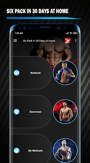 Six Pack In 30 Days At Home - Abs Workout Screenshot 0
