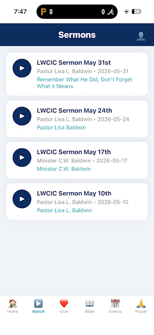 Living Water Church In Christ Screenshot 0