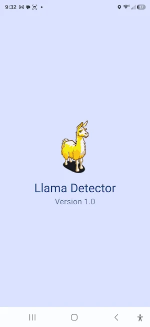 Llama Detector Screenshot 1