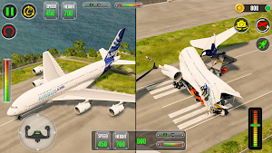 Airplane Simulator Flight 3D Screenshot 1