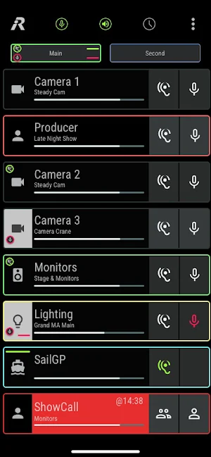 Riedel SmartPanel Screenshot 0