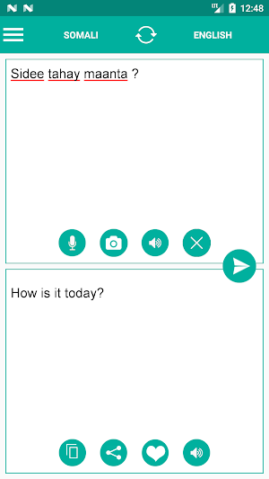 Somali English Translator Screenshot 1