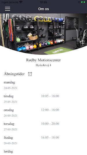 Rødby motionscenter Screenshot 3