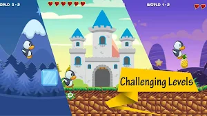 Penguin Diner Run Screenshot 0