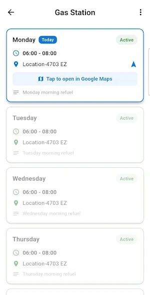 Pollux Drivers Nav Screenshot 3