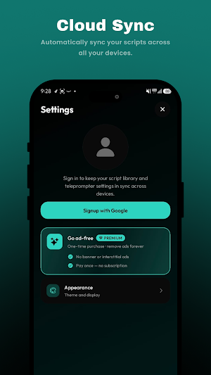 Teleprompter – For Creators Screenshot 3