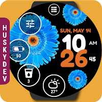 Flower Watch Face by HuskyDEV