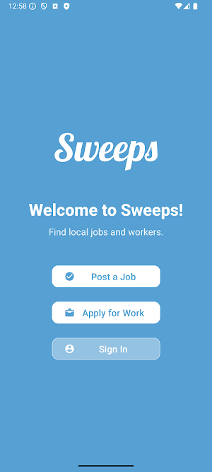 Sweeps Jobs Screenshot 0