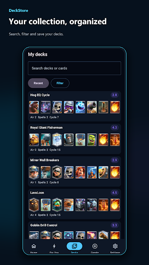 DeckStore: Decks for CR Screenshot 3