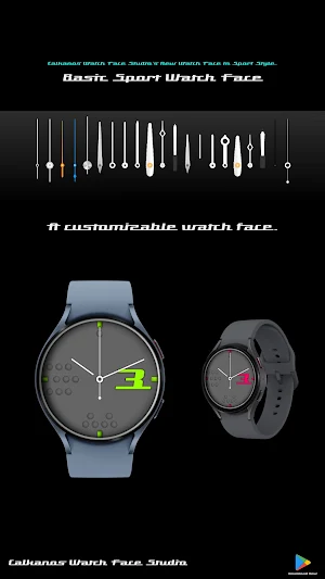 Basic Sport Watch Face CWF011 Screenshot 3