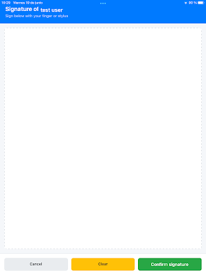 Odontonet SignApp Screenshot 3